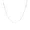 BOX CHOKER NECKLACE SILVER